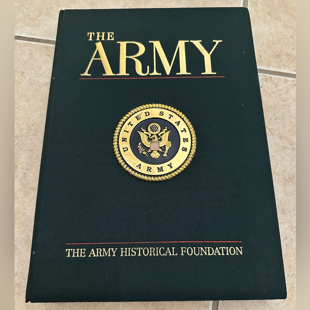 THE ARMY - THE ARMY HISTORICAL FOUNDATION - UNITED STATES ARMY extra large book